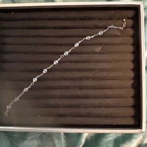 Elegant Crystal Beaded Anklet